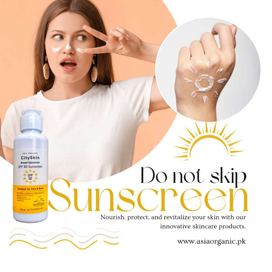 Broad spectrum SPF 50 Sunscreen