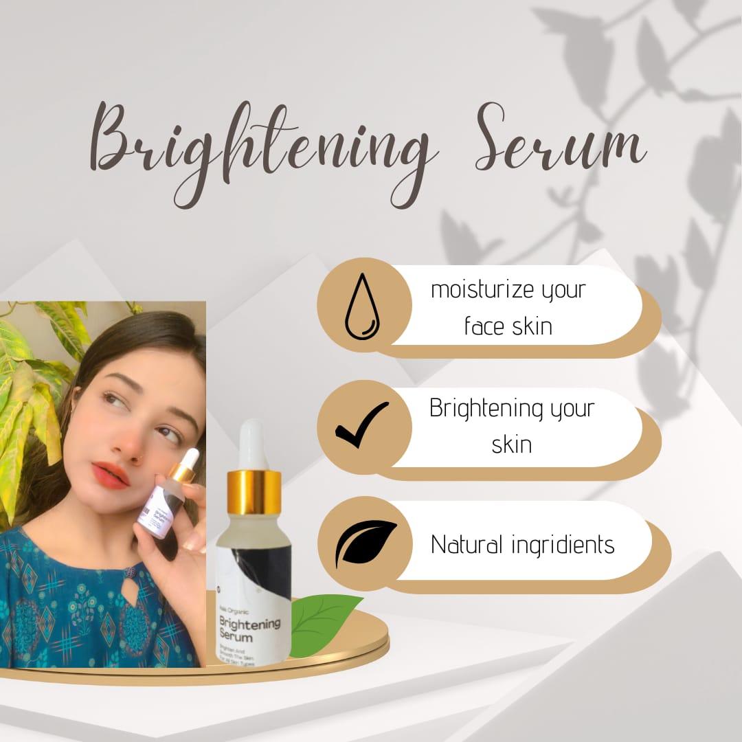 Skin Brightening organic Serum